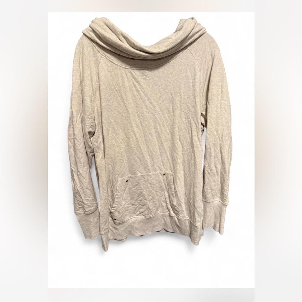Gloria Vanderbilt Sports Cream stretch long sleeve top